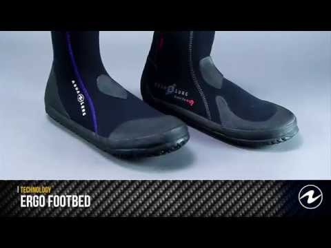Load and play video in Gallery viewer, Aqualung Superzip Boots 5 mm