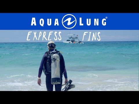 Load and play video in Gallery viewer, Aqualung Shot FX Diving Fins
