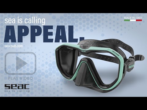 Load and play video in Gallery viewer, Diving Mask Seac Appeal
