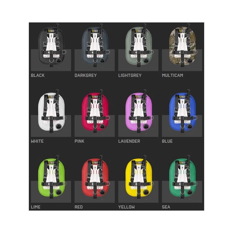 Load image into Gallery viewer, XDEEP ZEOS Wing Standard S/Steel Back Plate or Deluxe