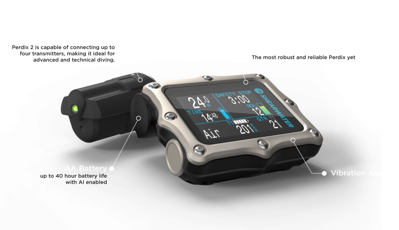 Load image into Gallery viewer, Shearwater Perdix 2 Dive Computer