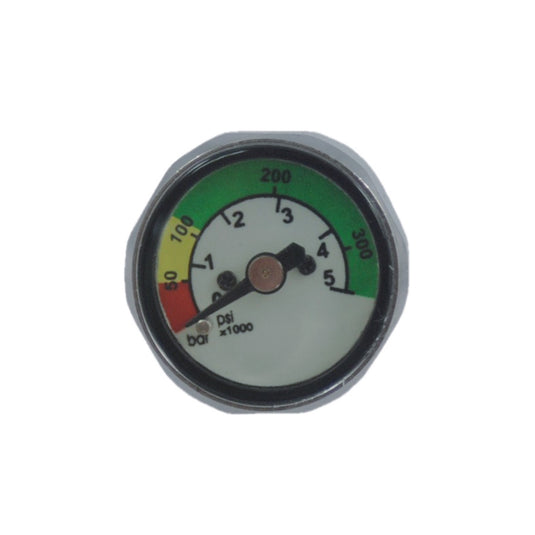 Pony Button Gauge 1st Stage 350 bar/5000psi