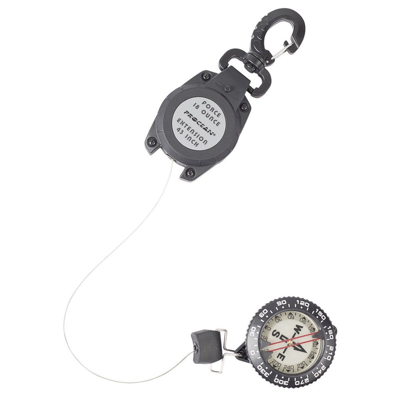 Load image into Gallery viewer, Compass with Retractor

