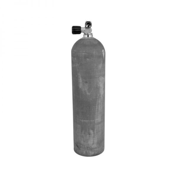 MES Aluminium Cylinder with Valve (11 L)