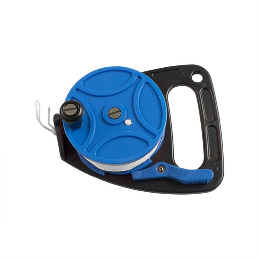 Reel -Handel Lock 85mtr white blue