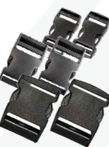 Beaver Side Release Buckles (Pair) - 50mm
