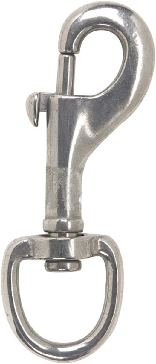Load image into Gallery viewer, Stainless Steel Bolt Snap 119 mm (4,7&quot;)
