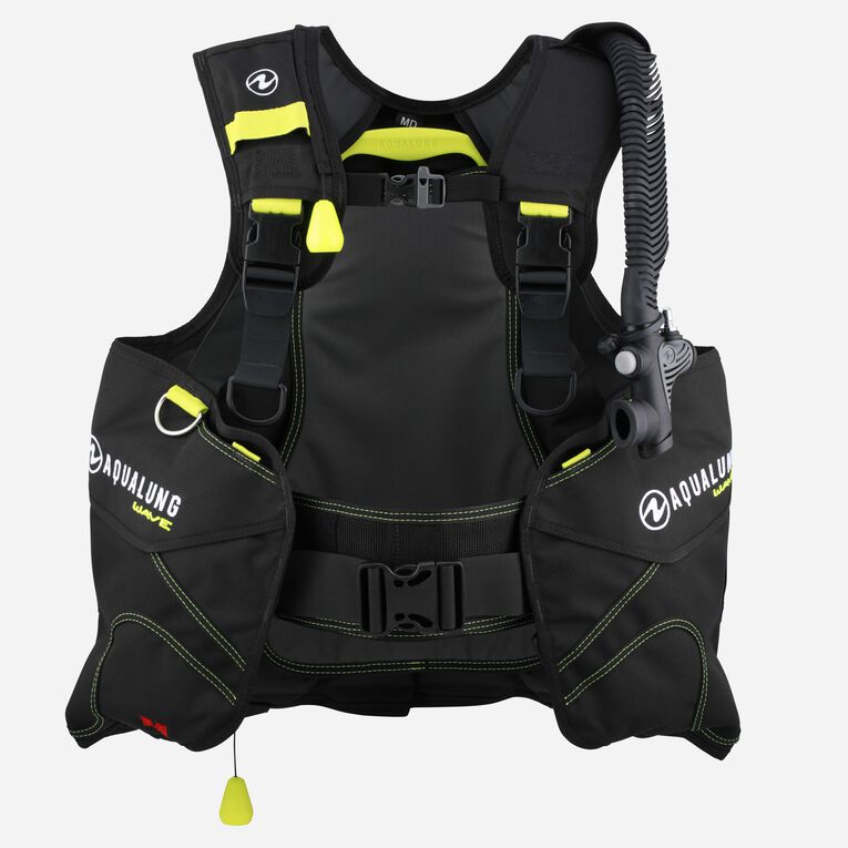 Load image into Gallery viewer, Aqualung Wave BCD -  Black/Lime
